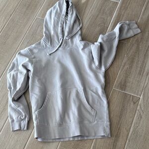Huk Light Gray Hoodie with Pocket